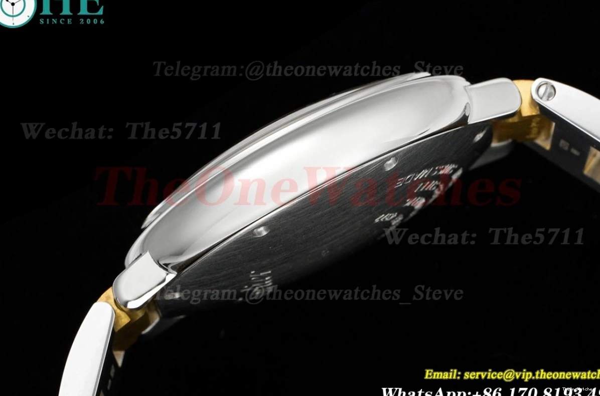 Ballon YG De Stk Bleu Wht 3KF Cartier A076 SS 36mm 0426